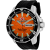 Seapro Men's Scuba Dragon Diver Limited Edition Orange Dial, Black
Bezel, Black Silicone Watch