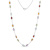 Multi-Gem 14k White Gold 18" Necklace 14.40ctw