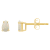 5x3mm Pear Shape Opal 14k Yellow Gold Stud Earrings