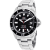 Seapro Men's Scuba 200 Black Dial and Bezel, Stainless Steel Watch