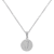 Initial J Charm Pendant Necklace In Silver-Tone