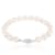14k White gold 8-9mm Akoya Pearl bracelet
