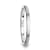 PERSEUS Domed with Brushed Finish Tungsten Band 2mm