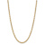 14k Yellow Gold 5.5mm Diamond-Cut Rope 24 Inch Chain