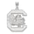 Rhodium Over Sterling Silver LogoArt University of South Carolina Extra
Large Pendant