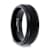 REVOLVE Black Tungsten Brushed Finish Spinner Polished Base Spinning
Band 8mm