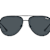 Quay High Key Mini Black Aviator Frame / Smoke Polarized Lenses Sunglasses