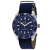 Seapro Men's Revival Blue Dial, Blue Leather Strap Watch