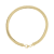 18K Yellow Gold Plated Polished Herringbone Anklet