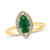 1.37ctw Ruby and Diamond Ring in 14k Yellow Gold