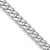 Rhodium Over 14k White Gold 4.25mm Solid Miami Cuban 20 Inch Chain