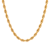 Robert Alton Men's Yellow Rope Chain Necklace 5mm In Ion-Plated
Stainless Steel 24 Inch