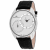 Oceanaut Men's Sentinel White Dial, Black Leather Strap Watch