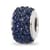 Sterling Silver Reflections Dark Blue/Navy Full Preciosa Crystal Bead