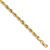 14k Yellow Gold 3.5mm Rope Link Bracelet, 8 Inches