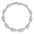 Sterling Silver Elephants Bracelet