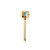 Altachè 14K Yellow Gold Over Stainless Steel Turquoise
"Squared" Eyewear Charm