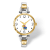 LogoArt University of Kansas Elegant Ladies Two-tone Watch