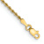 10k Yellow Gold 2mm Rope Link Bracelet