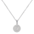 Initial Z Charm Pendant Necklace In Silver-Tone
