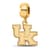 14K Yellow Gold Over Sterling Silver LogoArt University of Kentucky
Small Dangle Bead