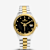 Croton The Sav Two-Tone 11 Diamond Marker Watch with Magnified Date