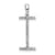 Rhodium Over 14K White Gold Diamond Letter I Initial Pendant