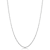 .925 Sterling Silver 1mm Cable Chain Necklace -22"