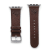 Gametime Jacksonville Jaguars Leather Band fits Apple Watch (38/40mm M/L
Brown). Watch not included.