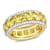 Yellow Sapphire and Diamond 14K Yellow Gold Ring 5.37ctw