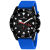 Oceanaut Men's Naval Black Dial, Blue Silicone Watch
