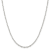 Sterling Silver 2.75mm Elongated Open Link Chain Necklace