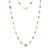 Multi-Gem 14k Rose Gold 18" Necklace 16.79ctw