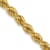 14k Yellow Gold 5mm Solid Rope 30 Inch Chain