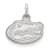 Rhodium Over Sterling Silver LogoArt University of Florida Extra Small Pendant