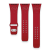 Gametime Carolina Hurricanes Debossed Silicone Apple Watch Band (42/44mm
M/L). Watch not included.