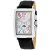 Christian Van Sant Men's Prodigy White Dial, Multi-color Accents, White
Bezel, Black Leather Watch