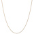 14k Yellow Gold 1mm Solid Polished Wheat Chain 22 inches