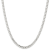 Sterling Silver 4.5mm Concave Beveled Curb Chain Necklace