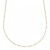 14k Gold 2mm Figaro Hollow Chain Necklace