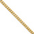 14k Yellow Gold 5mm Polished Solid Miami Cuban Link 20 Inch Chain