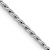 Rhodium Over 14k White Gold 1.25mm Solid Round Parisian Wheat 18 Inch Chain