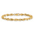 10k Yellow Gold 4.25mm Rope Link Bracelet