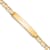 14k Yellow Gold Mariner Link ID Bracelet