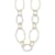14K Two-Tone Oval Links 34-inch Necklace