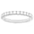 Lab-Grown Diamond Band Ring In 14K White Gold 0.50ctw