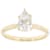 Lab-Grown Diamond Pear Shape Solitaire Ring In 14K Gold 1.10ct