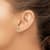 Rhodium Over 14K White Gold 3/4ct. 4.5mm Round D E F Pure Light
Moissanite Earrings