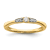 14K Yellow Gold First Promise Diamond Promise/Engagement Ring 0.12ctw