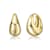 Gleaming Mini Huggie Earrings In 14K Gold Over Brass